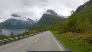 Driving in Norway - Ureddplassen To Nygårdsjøen - Helgelandskysten - 4K60