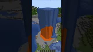 HOW to Build HUGE cobblestone tower 🤯 #shorts