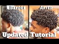 Men's Curly Hair Tutorial pt.2 | Define Curls Natural Hair