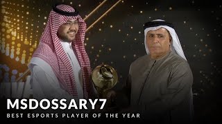 Msdossary7 awarded Best Esports Player of the Year 2021