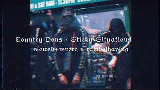 Country Dons - Sticky Situations | slowed + reverb (Music Video)