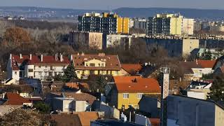 Budapest, Újpesti Vágóhíd, kémény, kilátás