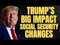 Trump's BIG Change For Social Security IMPACTS Millions of Beneficiaries | SSA, SSI, SSDI Payments