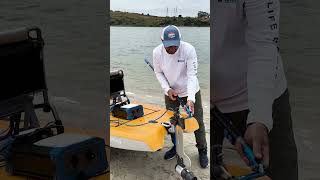 Installing a motor to a Hobie Lynx kayak in seconds!