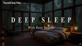 Warm Room With Soft Rain Sounds \u0026 Peaceful Piano😌 Peaceful Music in the Warm Bedroom, Stress Relief