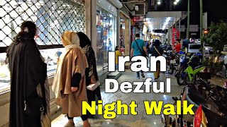 Iran_Khuzestan|View of the Dezful River at Night and Explore the City Streets