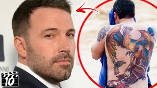 Top 10 Celebrities Who Immediately Regretted Their Tattoos - Part 2
