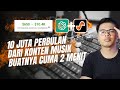 10 Juta Perbulan - CARA MENGHASILKAN UANG DARI KONTEN ALBUM MUSIK TANPA HAK CIPTA