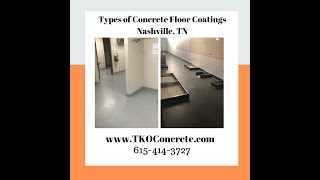 ▓ █ Types of Concrete Floor Coatings Explained ▓ █