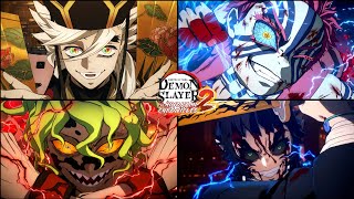 Demon Slayer Hinokami Chronicles 2 — All Upper Moon Ultimate Arts (4K 60FPS)