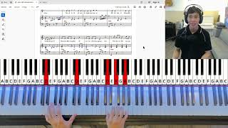 Hướng dẫn chạy ngón những câu nối khi đệm hát Piano - Hoa nở không màu - Hoài Lâm