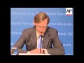 News conference ahead of meeting of International Monetary Fund