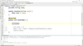 HashMap and HashSet in Java - 06 - HashMap and hashcode round-up