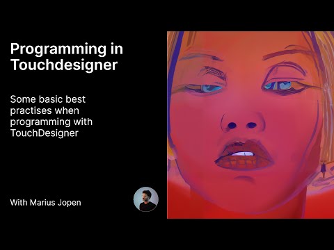 Programming In Touchdesigner Youtube
