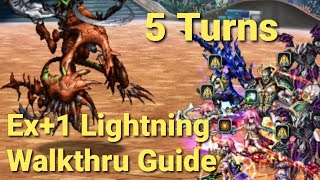 FFBE | Sanctum of the Warmech Lv 3 - All Missions ft. Wondrous Flash Lightning (EX+1)