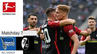 Hertha BSC Berlin - SC Freiburg 1-2 | Highlights - Bundesliga 2021-2022