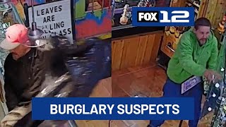 Multnomah County burglary task force makes first arrest; 2 suspects still sought