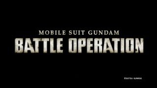 PS3 MOBILE SUIT GUNDAM - BATTLE OPERARION Trailer Hong Kong Version