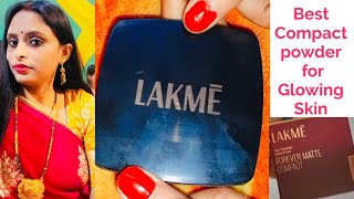 Lakme Forever Matte Compact powder/ Best Compact powder/Top compact powder for glowing skin in India