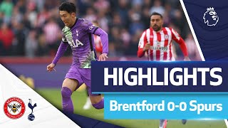 Deadlock as Spurs and Eriksen meet again | HIGHLIGHTS | Brentford 0-0 Spurs