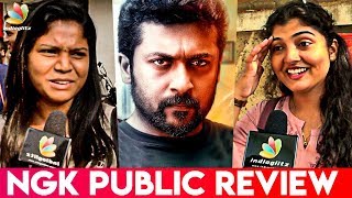 Surprising : Suriya's Girls Fans | NGK Public Opinion | Selvaraghavan, Sai Pallavi Movie Review