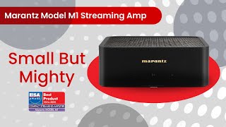 Small But Mighty: Marantz Model M1 Streaming Amp—Award-Winning Sound in a Compact Design!