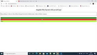 flex layout gap | angular flex layout gap | fxLayoutGap