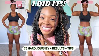 I COMPLETED 75 HARD!! | my experience, results, and tips