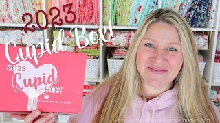 💕 2023 Cupid Box Unboxing! (Fat Quarter Shop Valentines Quilt)