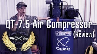 Quincy Air Compressor (Review) - Gold Member Garage