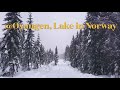 เที่ยววันเดียวเดินป่า Øyangen lake ep 5 ชมธรรมชาตินอร์เวย์ทะเลสาป norway