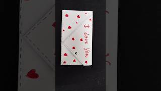 DIY Secret message note | origami paper note | Folding origami | love letter