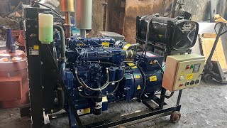 40kva Kirloskar 4R1040 Engine Generator with Full load testing \u0026 MCB panel Bargarh Odisha Delivery