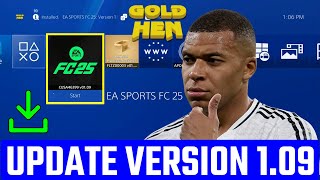 PS4 GOLDHEN EA SPORTS FC 25 Update Version 1.09