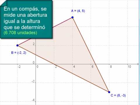 Trazo De La Altura Del Vértice B A La Recta AC - YouTube