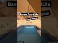 Amazing pool villa with view of the rock formations at Banyan Tree AlUla, Saudi Arabia #alula