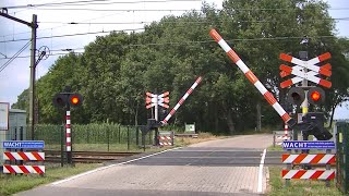 Spoorwegovergang Deurne // Dutch railroad crossing