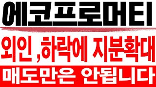 주식 에코프로머티 [] 외인, 하락에 지분확대  매도만은 안됩니다  [] 에코프로머티 에코프로머티주가 에코프로머티주가전망 에코프로머티목표가