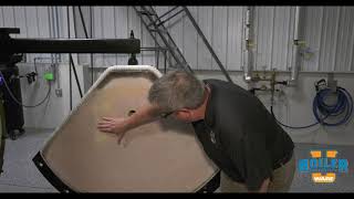 Inspecting the Rear Boiler Door Refractory - Weekly Boiler Tips