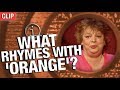 QI | What Rhymes With Orange?