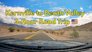 Driving to Death Valley 🏜️ Kernville to Zabriskie Point | 4K US Road Trip& Country Pop Driving Music