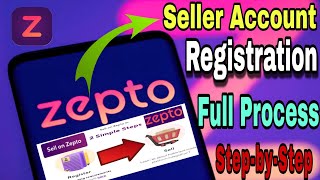 Zepto Seller Registration || How to Sell Products on Zepto || Sell on zepto india || #zepto