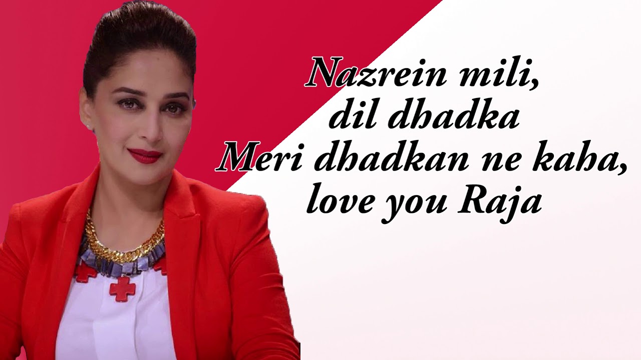 Nazrein Mili Dil Dhadka Raja Songs Madhuri Dixit Sanjay Kapoor