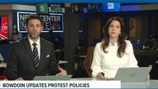 Bowdoin College changes protesting policies
