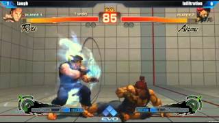 EVO 2013 SSF4 2012 AE : Laugh vs Infiltration