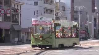 【広島電鉄】貨51号花電車 千田車庫入庫