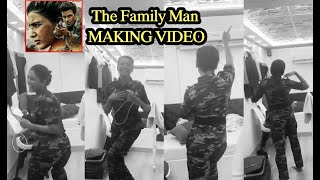 Actress Akkineni Samantha FUNNY DANCE Video At The Family Man 2 Shooting | #Samantha | Cinema Garage
