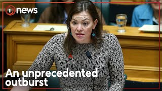 What led Green MP Julie Anne Genter to get in minister's face in Parliament? | 1News