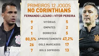 Quem começou melhor no Corinthians: Vitor Pereira ou Lázaro? Veja a resenha