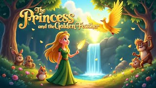 Fairytale of princess and golden bird✨🌸Bed time story for kids#bedtimestories #kids ❤️💫🍀